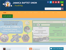 Tablet Screenshot of jbu.org.jm